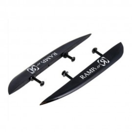 .8" - Free Agent Fin - (2 pack) - Black