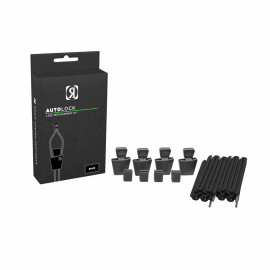 Ronix AutoLock Lace Kit - Black - Set of 4