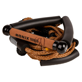 Bungee Surf Rope + Handle 5-Sect. - Mocha